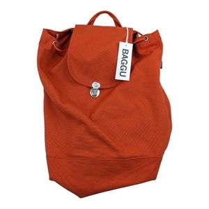 Baggu Backpack Duck Canvas Clay Orange NWT